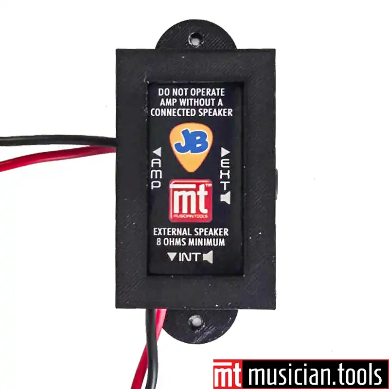The KatCab V1/U1 External Speaker ModKit Top View with KatCab Cage