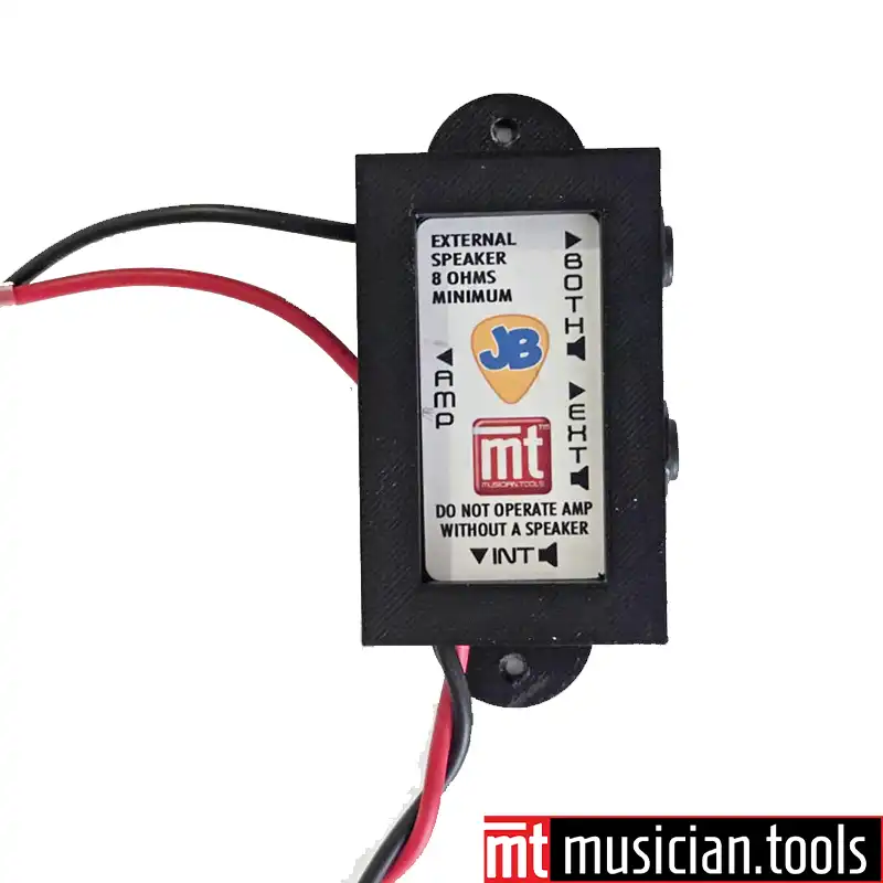 The KatCab V2/U2 External Speaker ModKit top view with KatCab Cage
